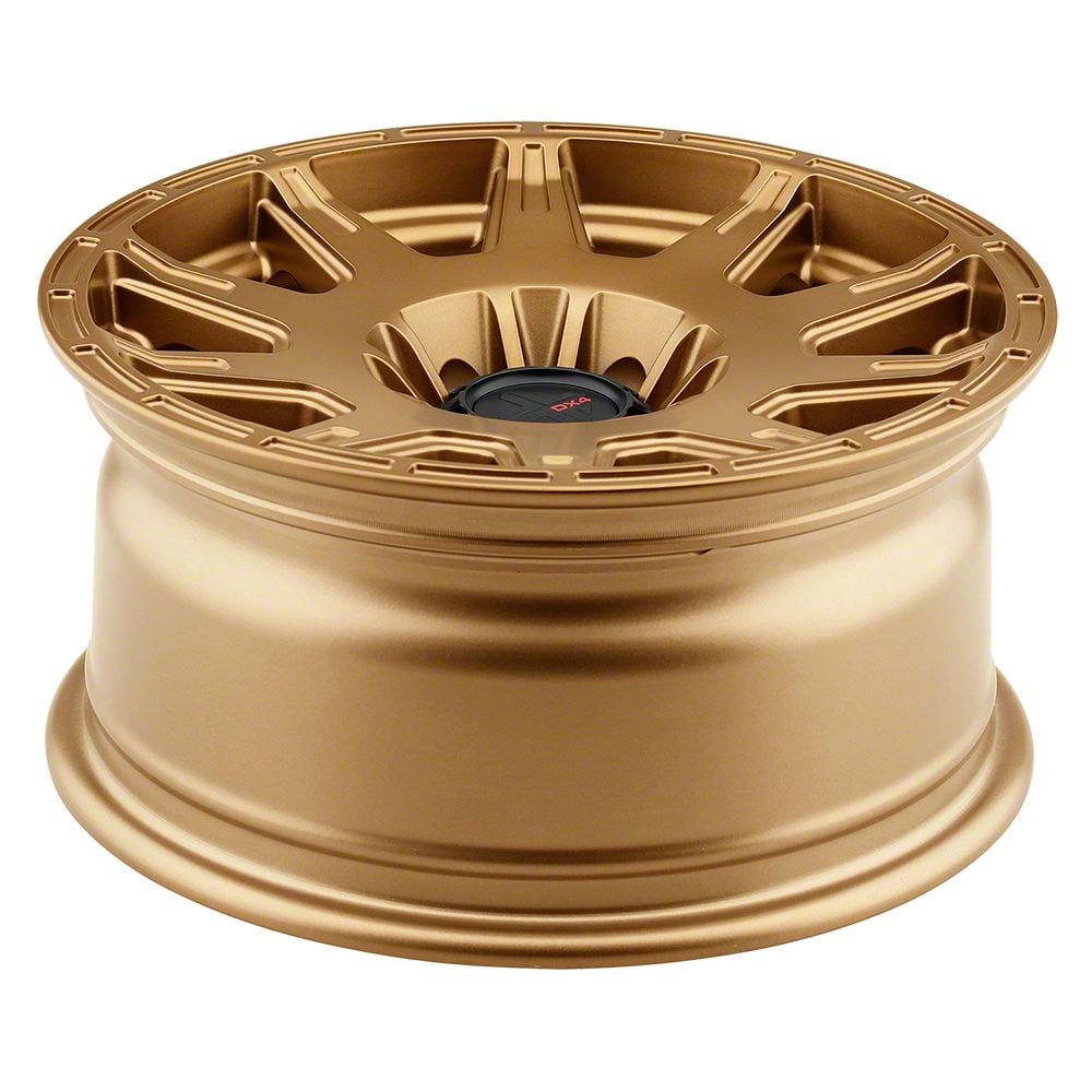 DX4 Wheels Jeep Wrangler X-TRAIL Gold Wheel; 17x8; 38mm Offset