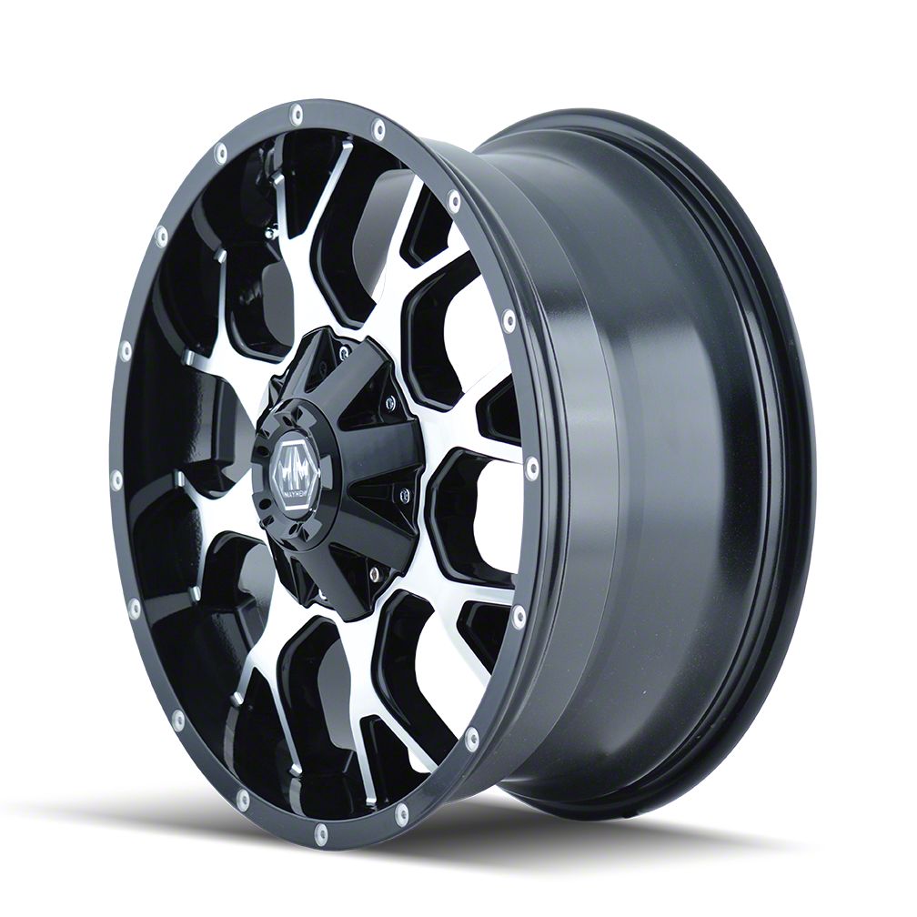 Mayhem Wheels Jeep Grand Cherokee Warrior Gloss Black Machined