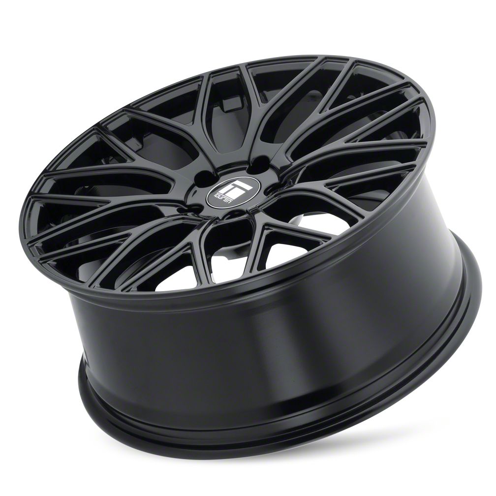 Touren Tacoma TR76 Gloss Black 5-Lug Wheel; 19x8.5; 35mm Offset