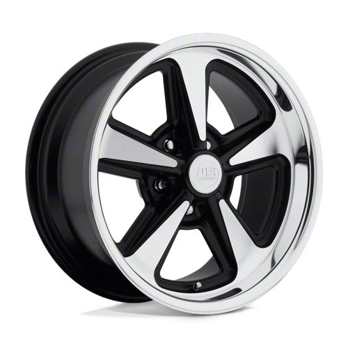 US Mag Jeep Cherokee Bandit Matte Black Machined Wheel; 18x8