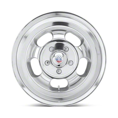 Mammoth Jeep Wrangler 8 Black Steel Wheel; 15x10; -45mm
