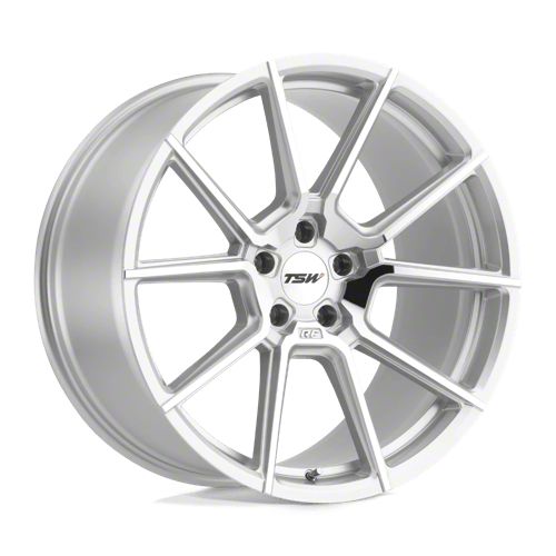 TSW Jeep Wrangler Chrono Silver with Mirror Cut Face Wheel