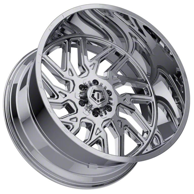 デレク TIS Jeep Wrangler 544 Chrome Wheel; 22x12; -44mm Offset A273156