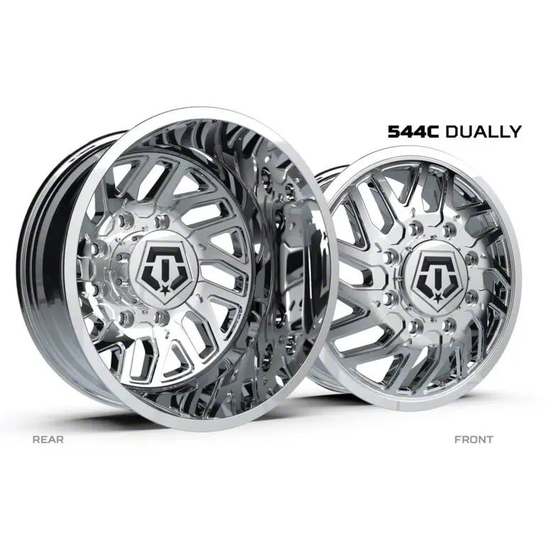 TIS Jeep Wrangler 544 Chrome Wheel; 22x12; -44mm Offset A273156