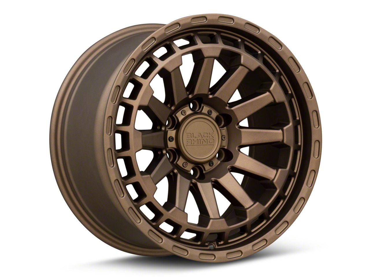 Black Rhino Frontier Raid Matte Bronze 6-Lug Wheel; 18x9.5; 18mm