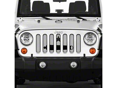 Grille Insert; Take It (07-18 Jeep Wrangler JK)