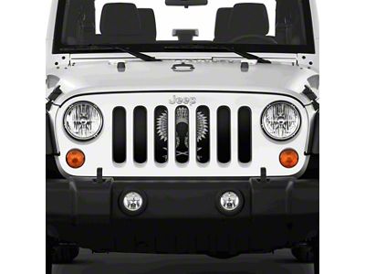 Grille Insert; War Bonnet (07-18 Jeep Wrangler JK)