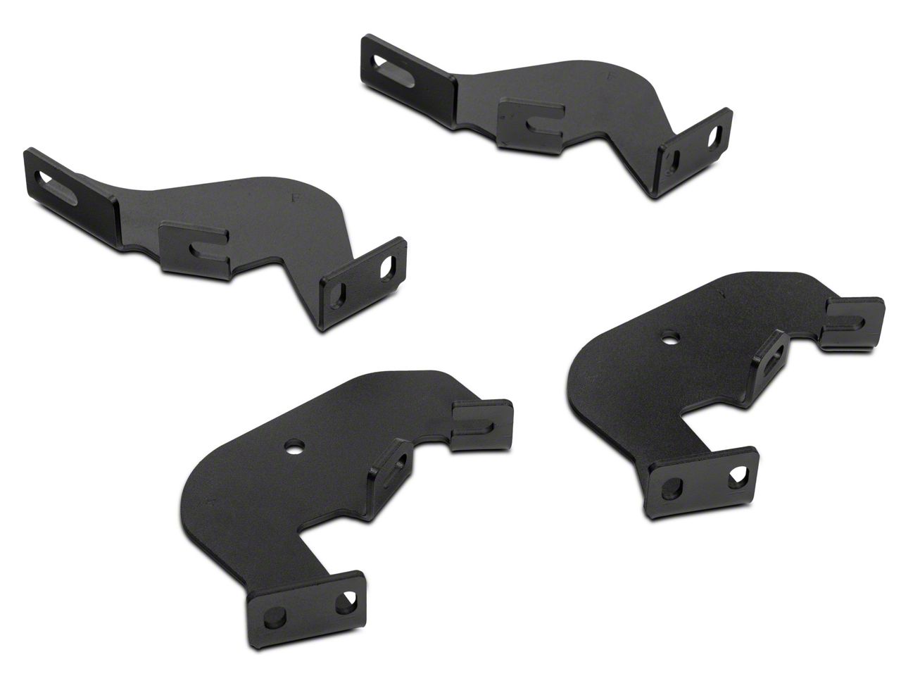 Outlaw Drop Nerf Bars Textured Black Steel | #20-14185