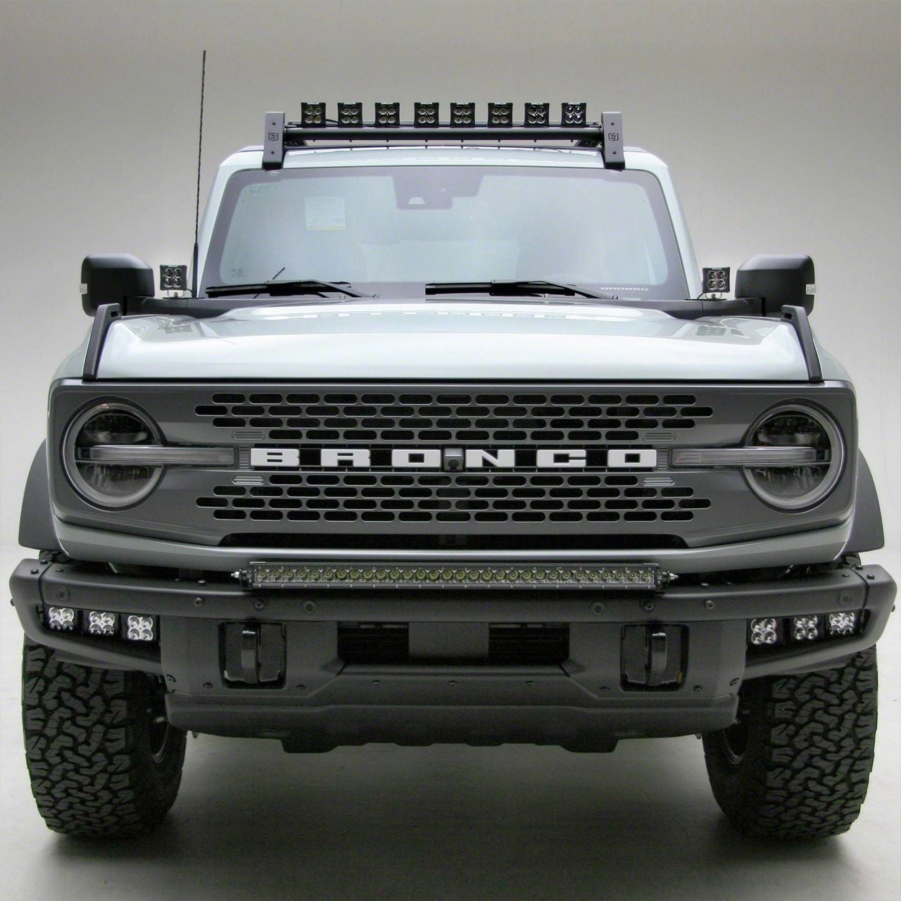 ZRoadz Bronco Modular Roof Rack with 3-Inch LED Pod Lights and 30