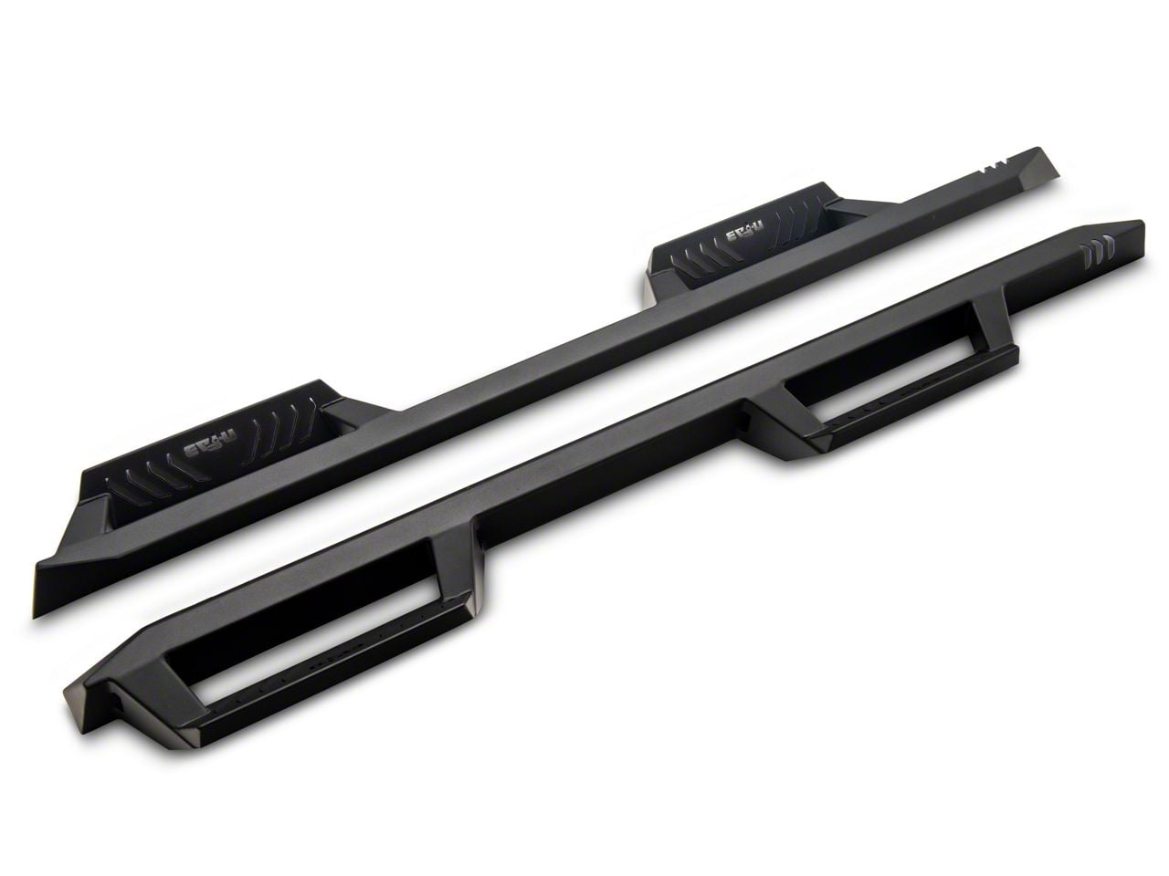 N-Fab Bronco EpYx Cab Length Nerf Side Step Bars; Textured Black