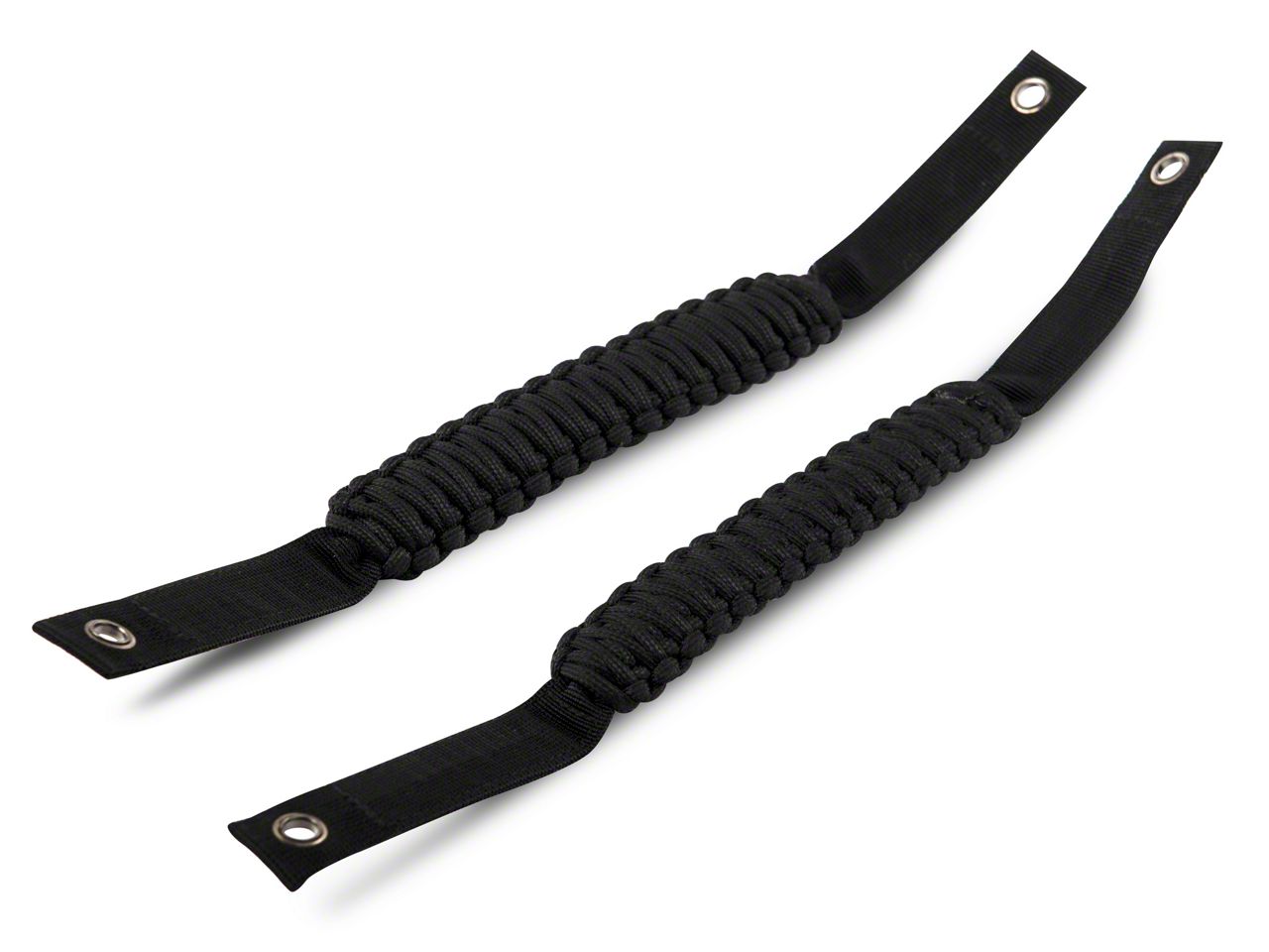 RedRock Bronco Paracord Grab Handles; Black FB15939 (21-25