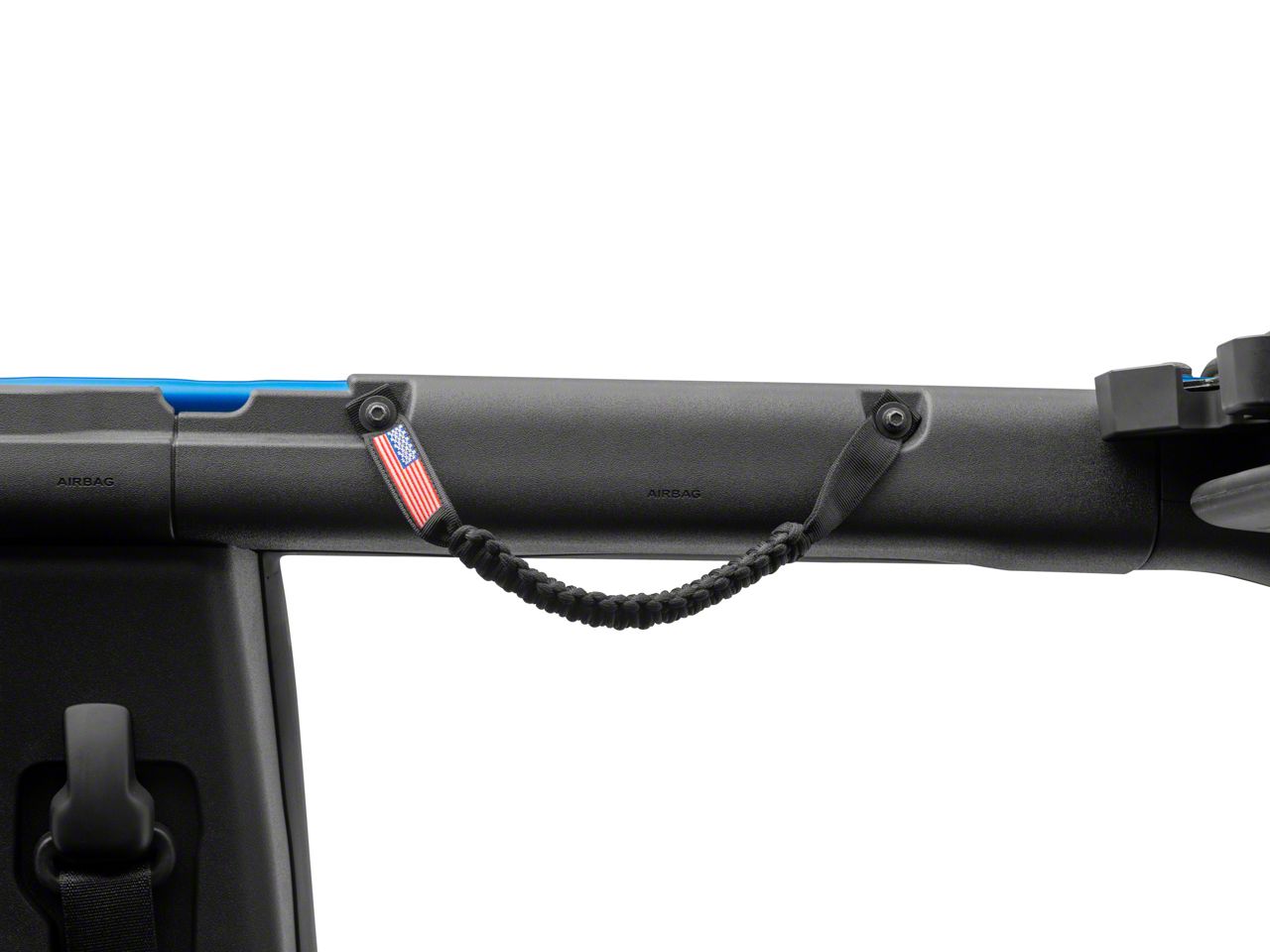 RedRock Bronco Paracord Grab Handles; Black FB15939 (21-26 Bronco
