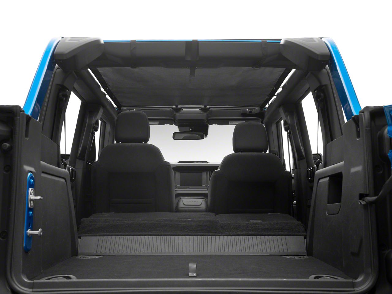 RedRock Bronco Mesh Sunshade FB15948 (21-26 Bronco 4-Door) - Free