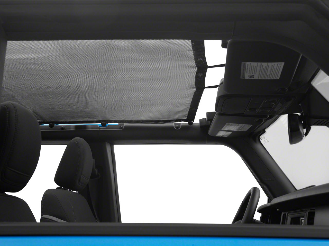 RedRock Bronco Mesh Sunshade FB15948 (21-26 Bronco 4-Door) - Free
