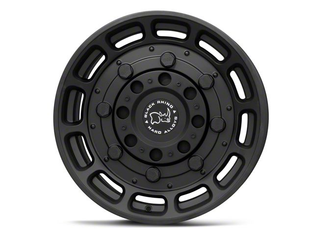 Black Rhino Bronco Warthog Matte Black 6-Lug Wheel; 17x8.5 Black Rhino Bronco Warthog Matte Black 6-Lug Wheel; 17x8.5