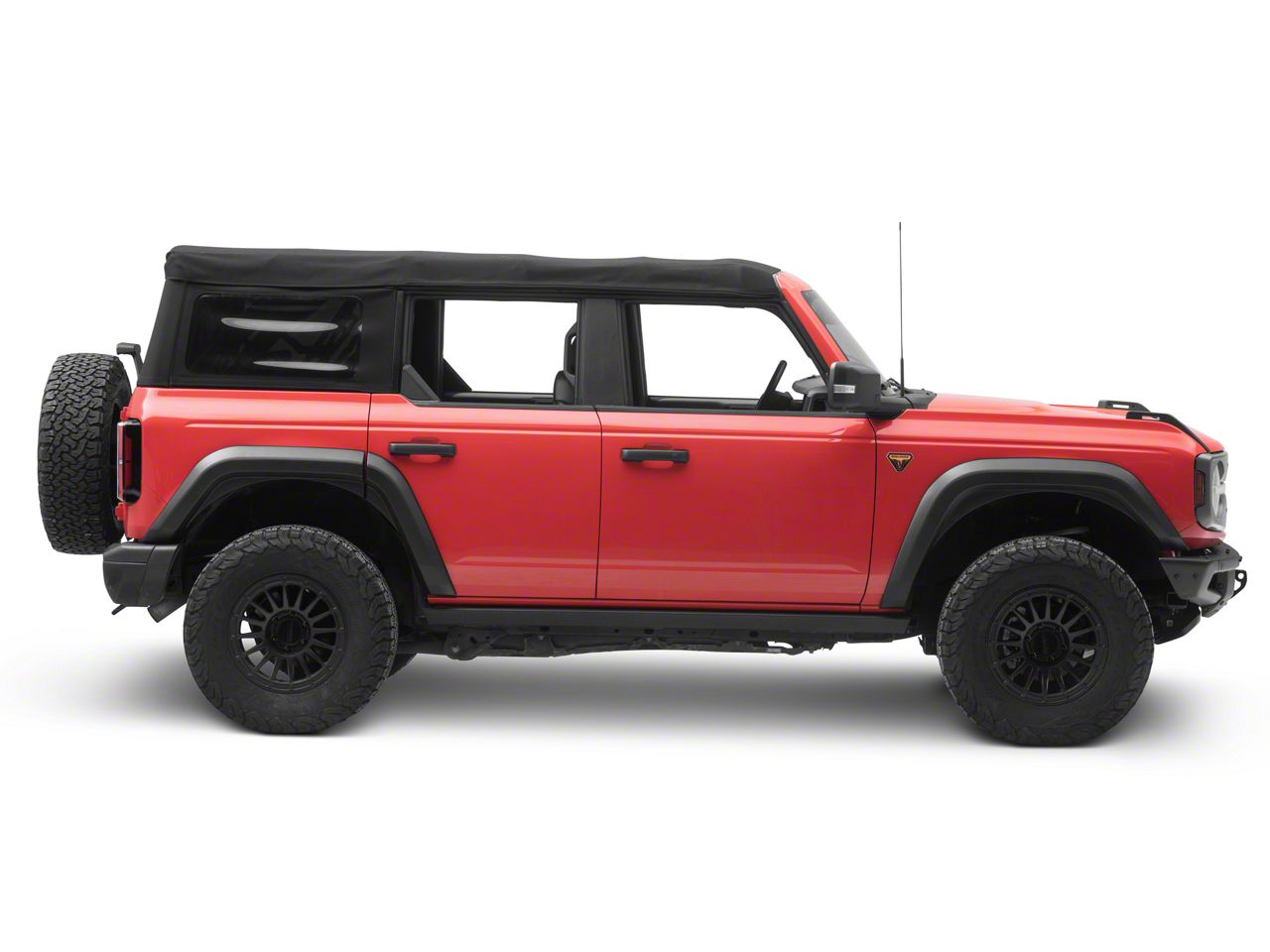 The Best of Flair ベスト・オブ・フレア Bestop Bronco Fender Flares; Black 49701-01 (21-26 Bronco 4-Door