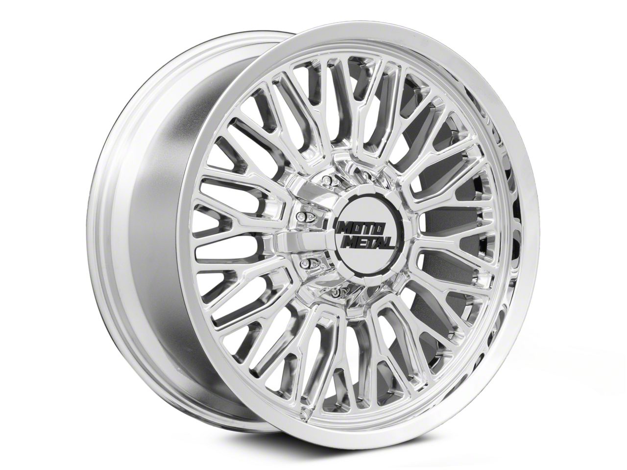 Moto Metal Bronco Stinger Chrome 6-Lug Wheel; 20x9; 18mm