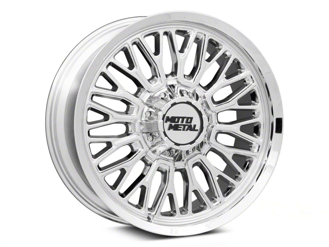 Moto Metal Bronco Stinger Chrome 6-Lug Wheel; 20x9; 18mm Moto Metal Bronco Stinger Chrome 6-Lug Wheel; 20x9; 18mm