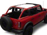 GearShade Mesh Top; White (21-26 Bronco 4-Door w/ Soft Top)