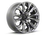 Fuel Wheels Flame Platinum 6-Lug Wheel; 20x9; 1mm Offset (22-26 Bronco Raptor)