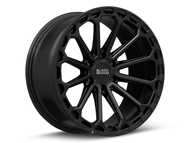 Black Rhino Bronco Kaizen Matte Black 6-Lug Wheel; 20x9.5 Black Rhino Bronco Kaizen Matte Black 6-Lug Wheel; 20x9.5