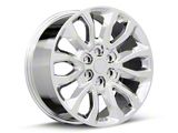 Raptor Style Chrome 6-Lug Wheel; 20x9; 30mm Offset (22-26 Bronco Raptor)