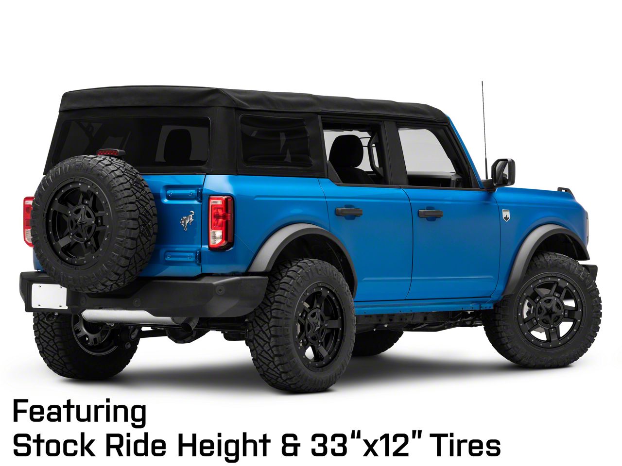 XD Bronco Rockstar III Matte Black 6-Lug Wheel; 20x9; -12mm