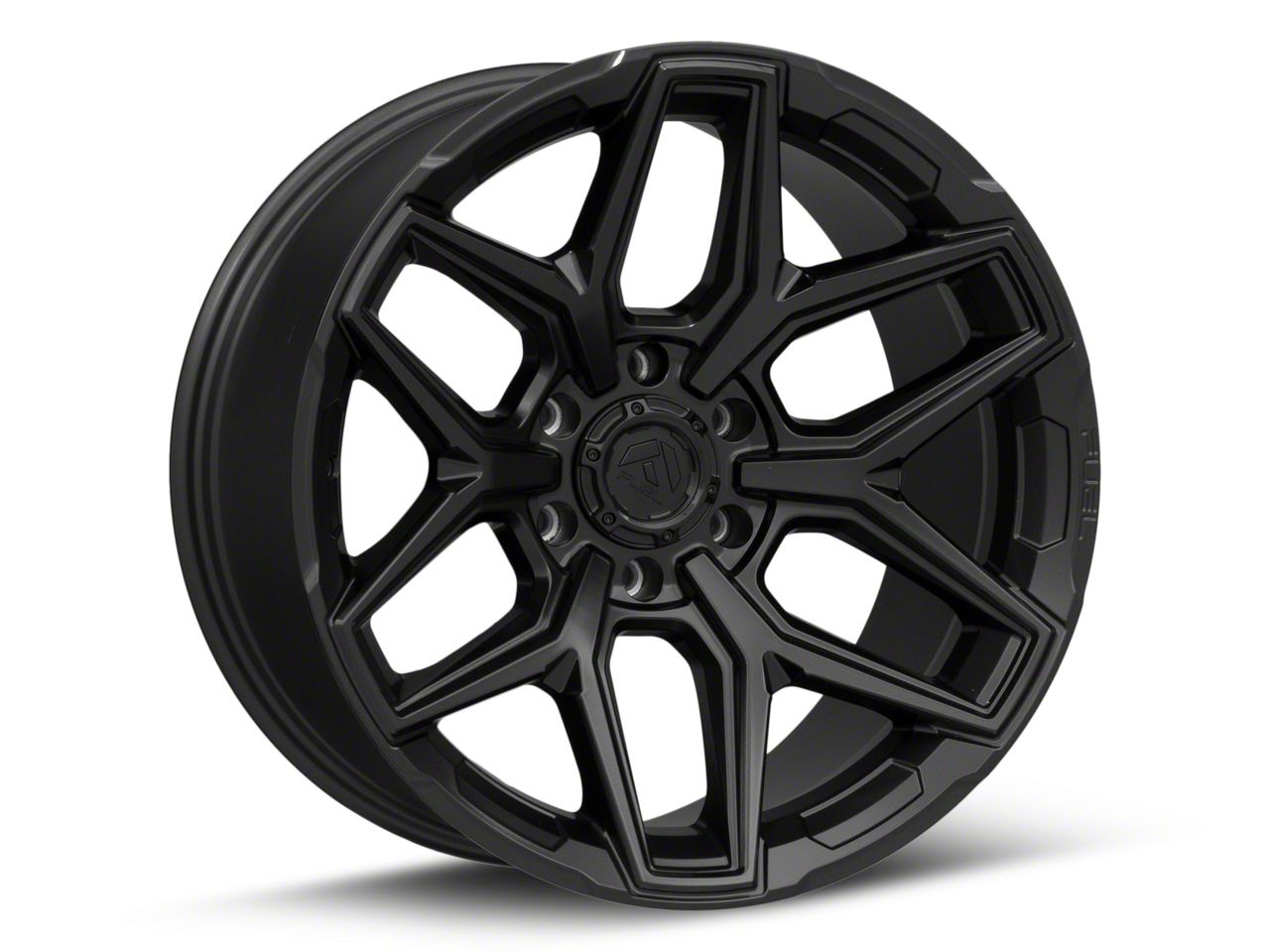 Fuel Wheels Bronco Flux Blackout 6-Lug Wheel; 18x9; 30mm