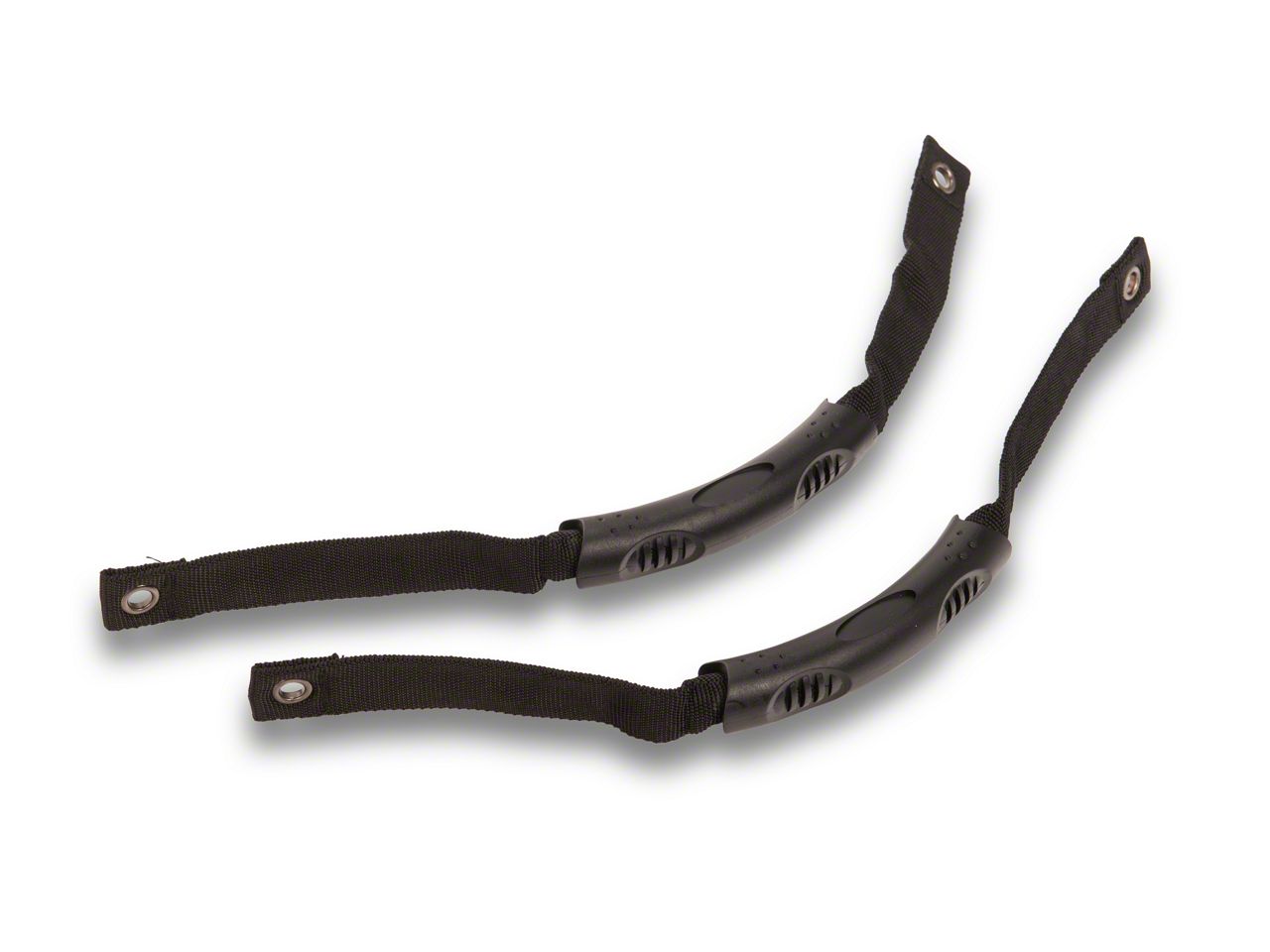 RedRock Bronco Grab Handles; Front; Black FB26826 (21-26 Bronco