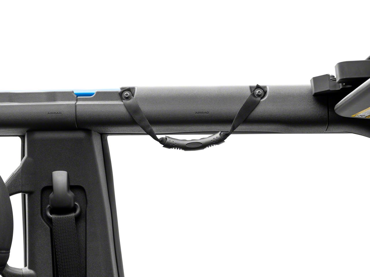 RedRock Bronco Grab Handles; Front; Black FB26826 (21-26 Bronco