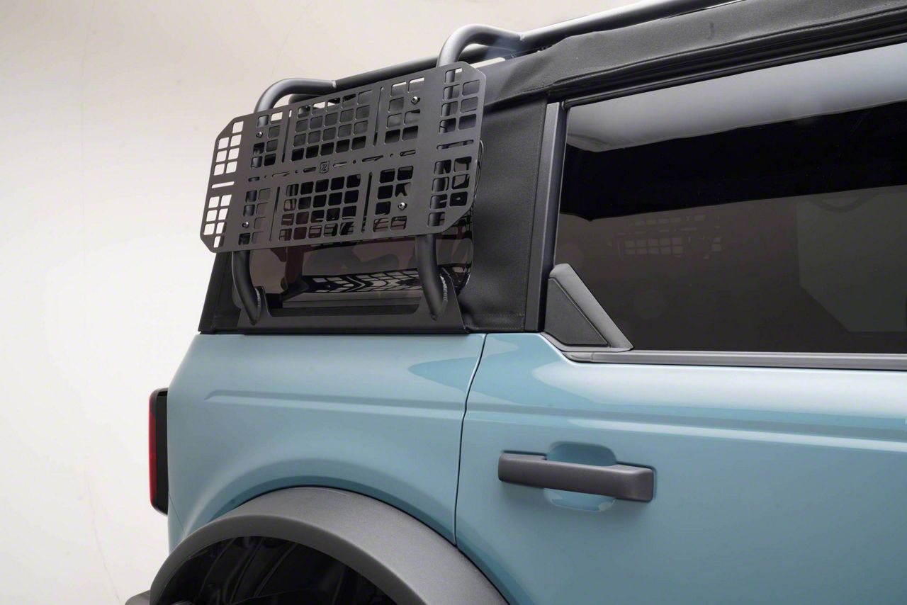 ZRoadz Bronco Soft Top Roof Rack with Oversized MOLLE Panels