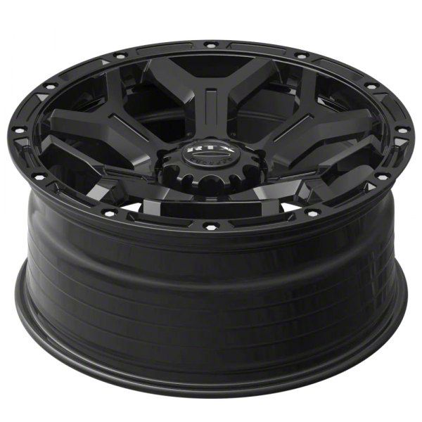 RTX Offroad Wheels Bronco Goliath Satin Black with Milled Rivets 6