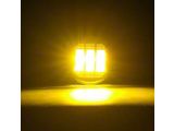 LED Fog Lights; Amber (21-26 Bronco w/ Plastic Front Bumper)