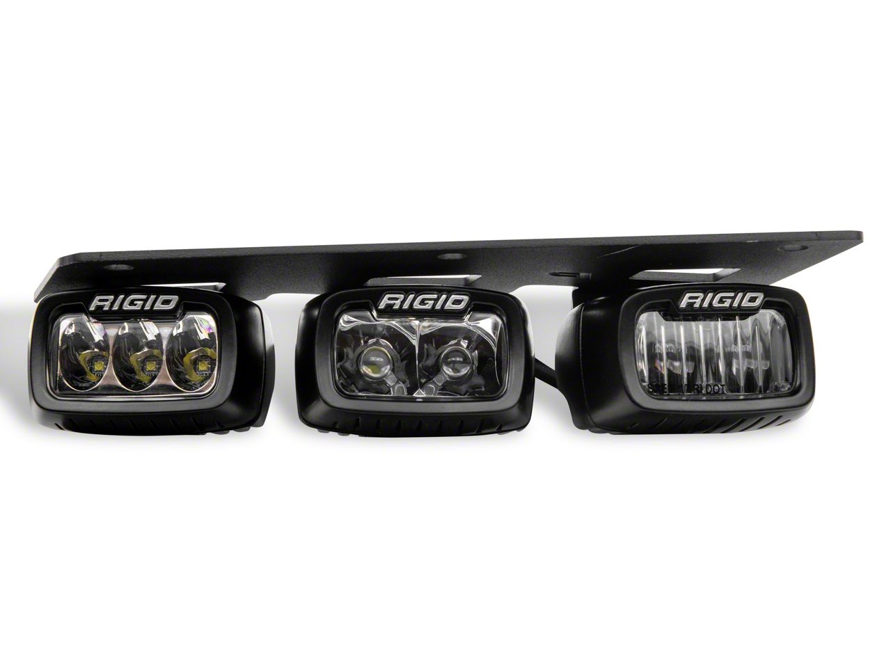 Rigid Industries Bronco SR-M Series LED Fog Light Kit 46731 (21-26