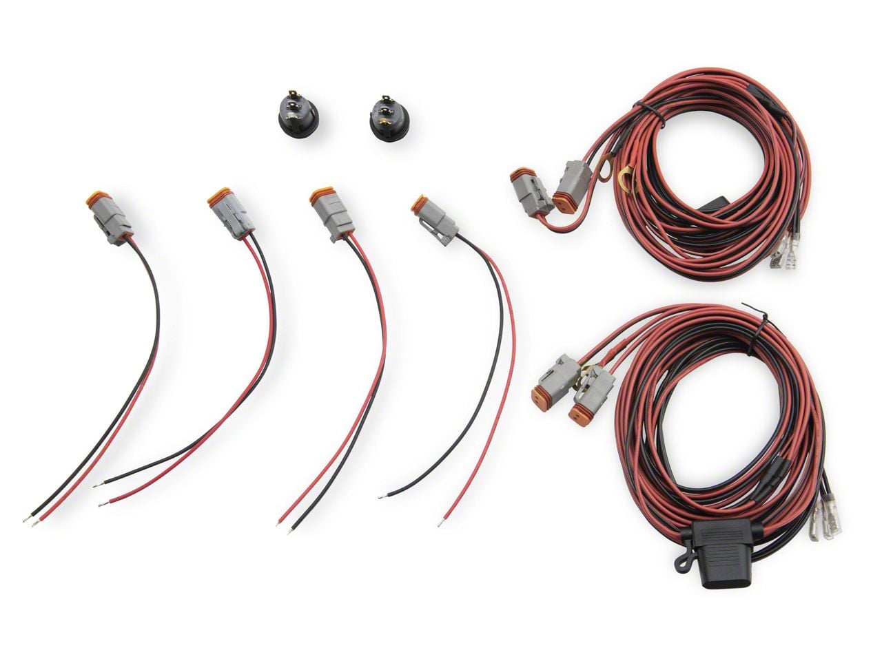 Rigid Industries Bronco SR-M Series LED Fog Light Kit 46731 (21-26