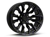 Fuel Wheels Flame Blackout 6-Lug Wheel; 20x9; 20mm Offset (21-26 Bronco, Excluding Raptor)