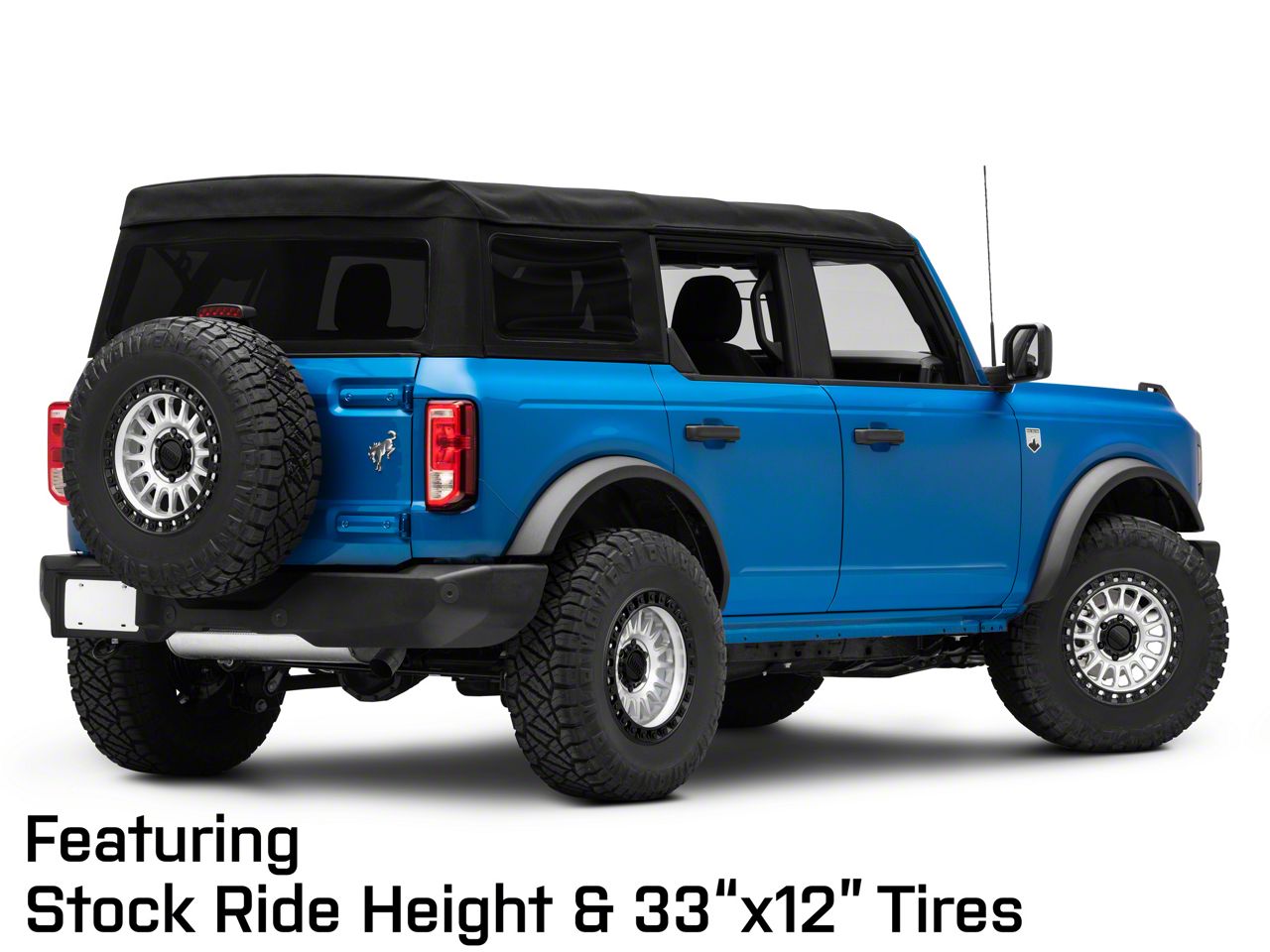 LOOK695 S（51） 2015年 KMC Bronco IMS Machined with Matte Black Lip 6-Lug Wheel