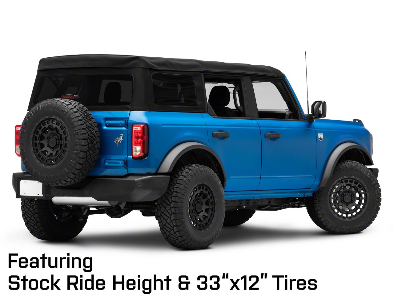 Black Rhino Bronco Chamber Matte Black 6-Lug Wheel; 18x9.5