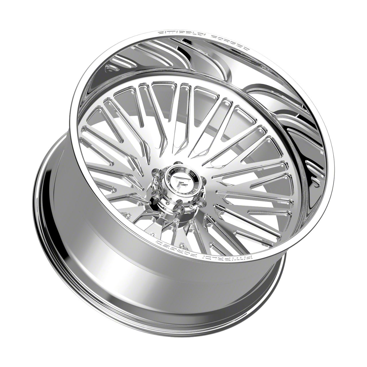 Fittipaldi Offroad Bronco FTF500 Polished 6-Lug Wheel; Right