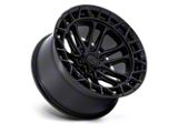 Fuel Wheels Celsius Matte Black with Gloss Black Lip 6-Lug Wheel; 17x9; 1mm Offset (22-26 Bronco Raptor)