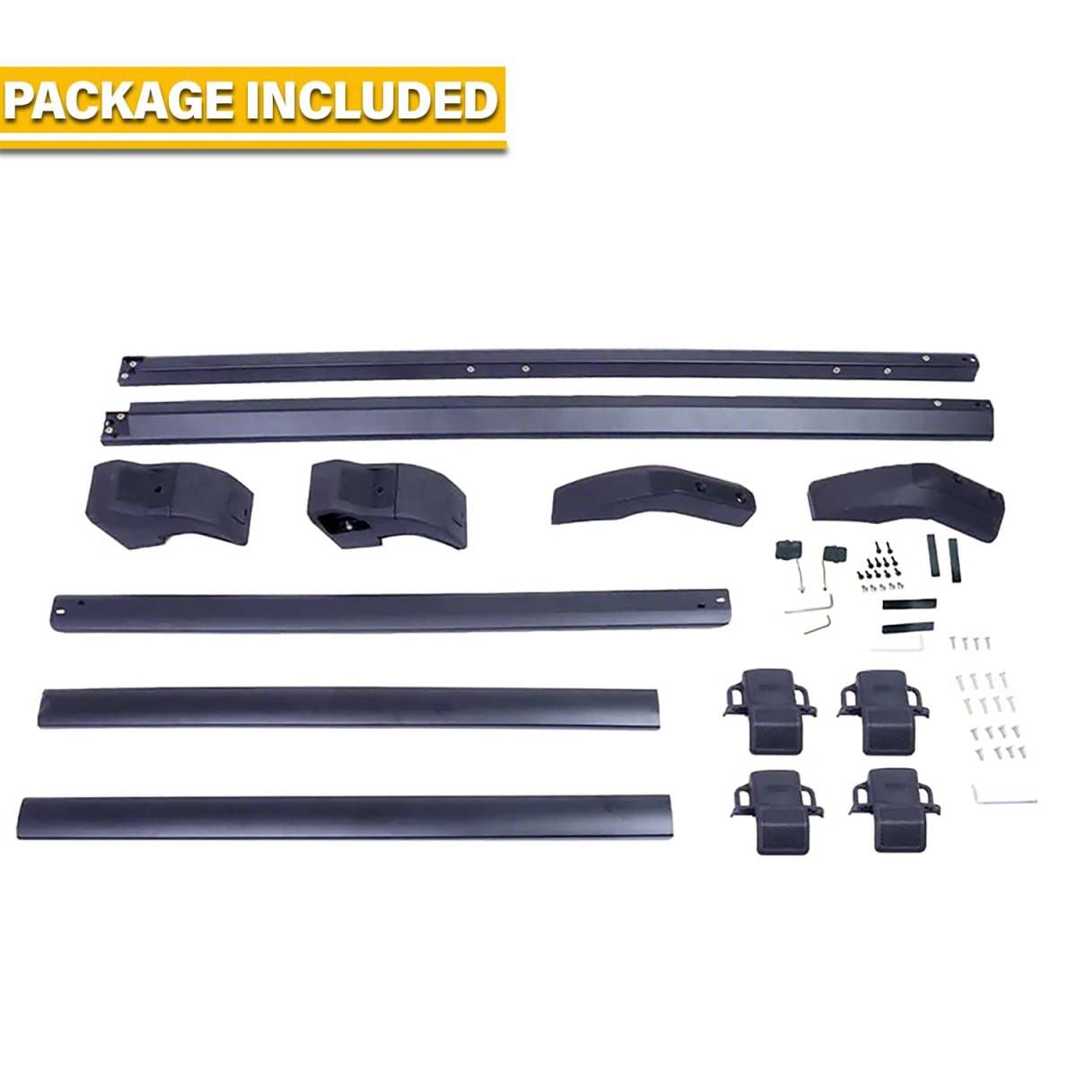 Bronco Craftsmen Roof Rails with 2 Rear Cross Bars (21-26 Bronco 4