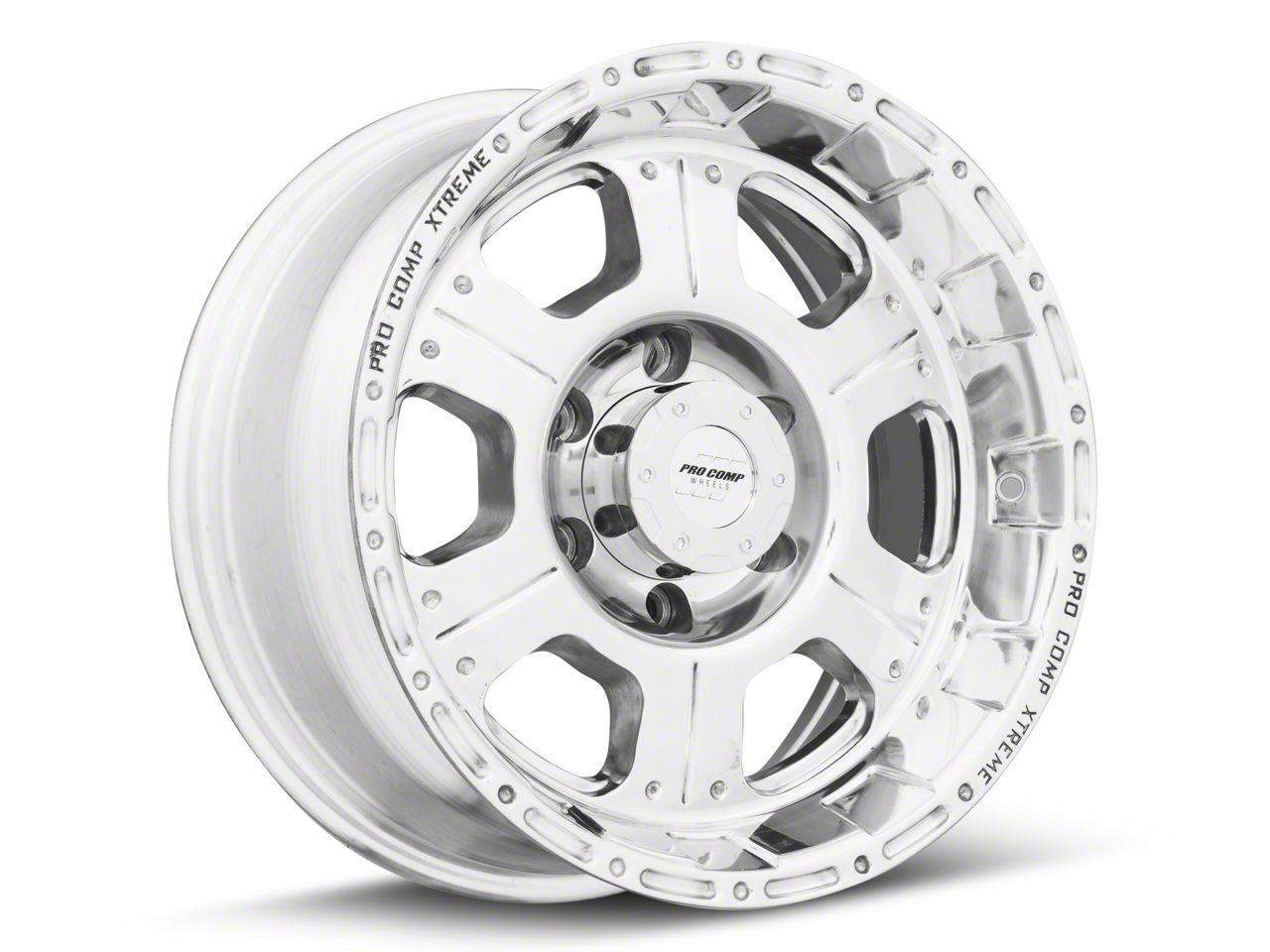 Pro Comp Wheels Bronco Kore Polished 6-Lug Wheel; 17x8; 0mm