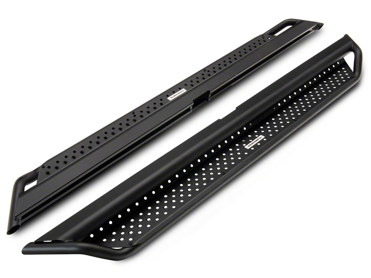 Go Rhino Bronco Dominator Xtreme D1 Side Step Bars; Textured Black