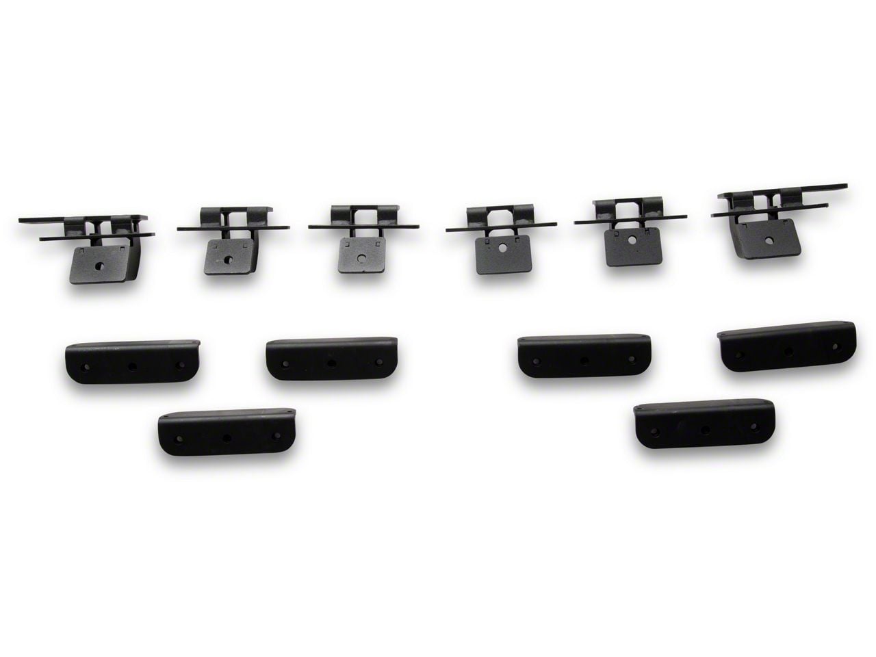 Go Rhino Bronco Dominator Xtreme D6 Side Step Bars; Textured Black