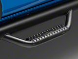 N-Fab Wheel 2 Wheel Nerf Side Step Bars; Textured Black (21-26 Bronco 4-Door)