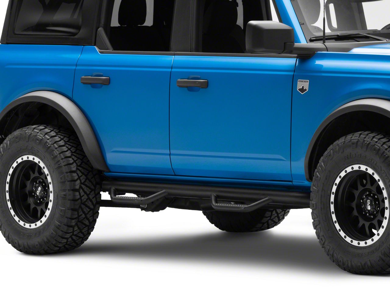 N-Fab Wheel To Wheel Nerf Step Bars - Gloss Black 3in Tube Steps For Dodge RAM 1500/2500/3500 (2002-2009) - View #8