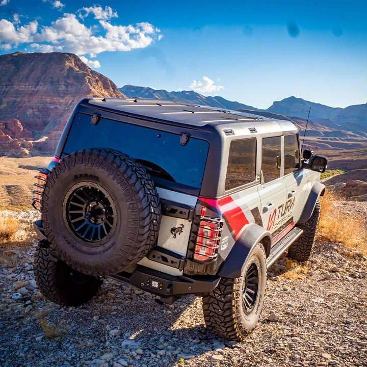 Broncoページ Turn Offroad Bronco Slant-Back Hard Top; Unpainted FB80408 (21-26