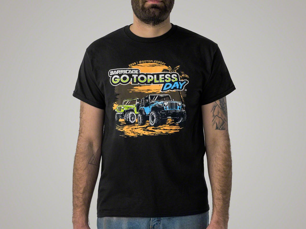 Universal XT Go Topless Day 2025 Official Event T-Shirt - Free Shipping, image size:1280x960