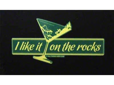 SEC10 I Like It On The Rocks Decal
