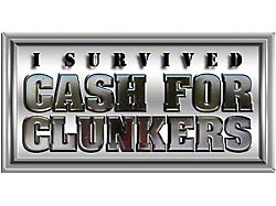 SEC10 I Survived Cash for Clunkers Sticker